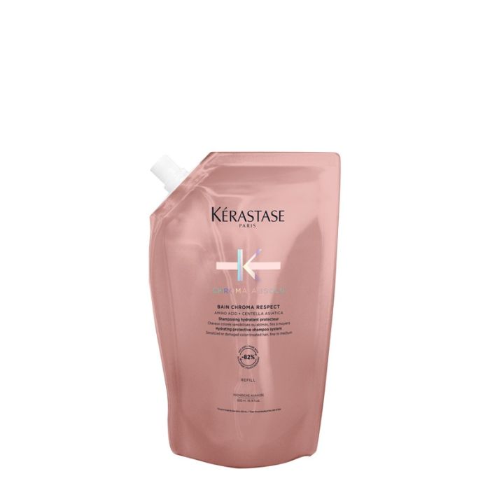 gorgeous Kérastase Chroma Absolu Shampoo Colour Protecting Refill Pouch 500ml