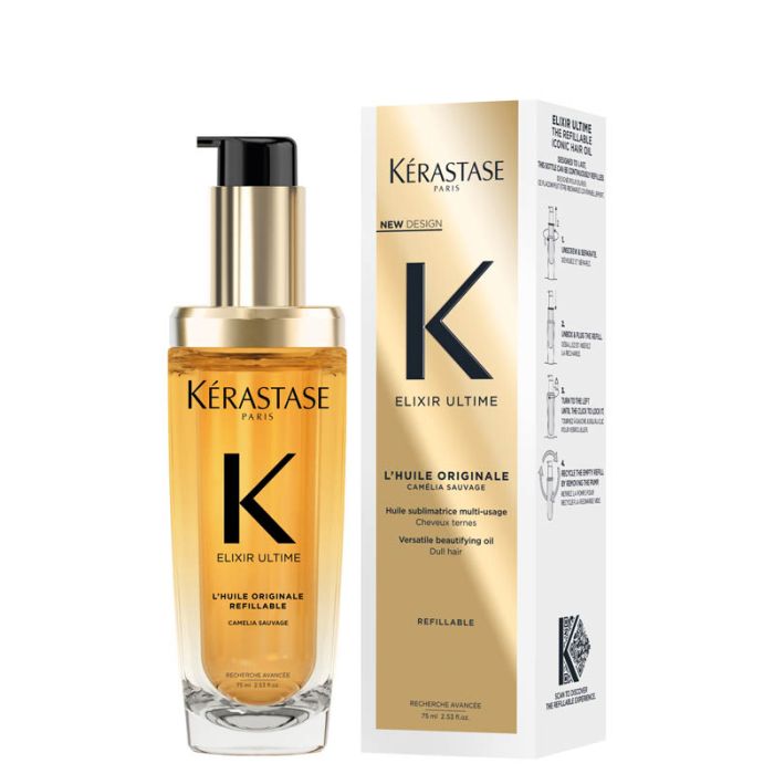 gorgeous Kérastase Elixir Ultime L'Huile Originale Hair Oil Refillable 75ml