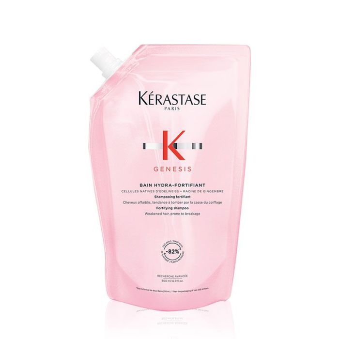 gorgeous Kérastase Genesis Bain Hydra-Fortifiant Shampoo Refill Pouch 500ml