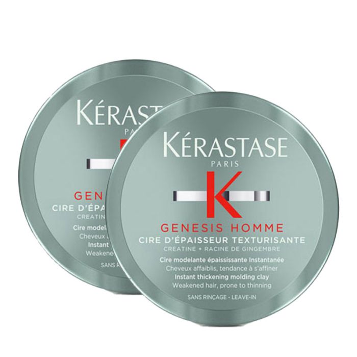 gorgeous Kérastase Genesis Homme Instant Thickening Molding Clay 75ml Double