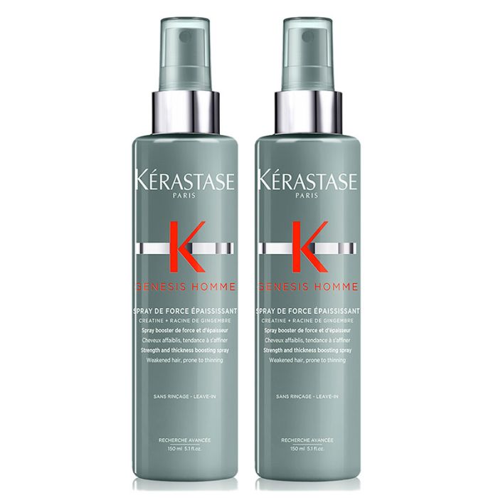gorgeous Kérastase Genesis Homme Strength & Thickness Boosting Spray 150ml Double