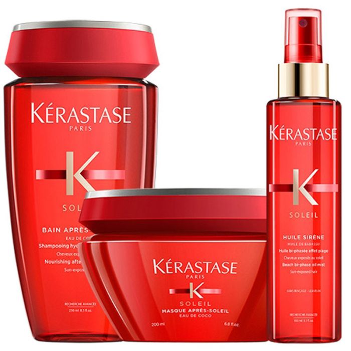 gorgeous Kérastase Soleil Bain Aprés-Soleil Masque & Huile Sirène Pack