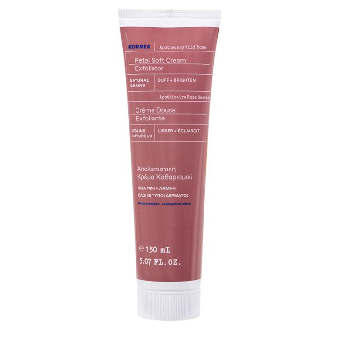 gorgeous Korres Apothecary Wild Rose Petal Soft Cream Exfoliator 150ml