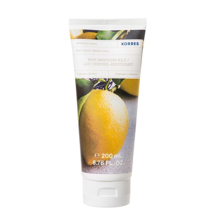 gorgeous Korres Basil Lemon Body Smoothing Milk 200ml