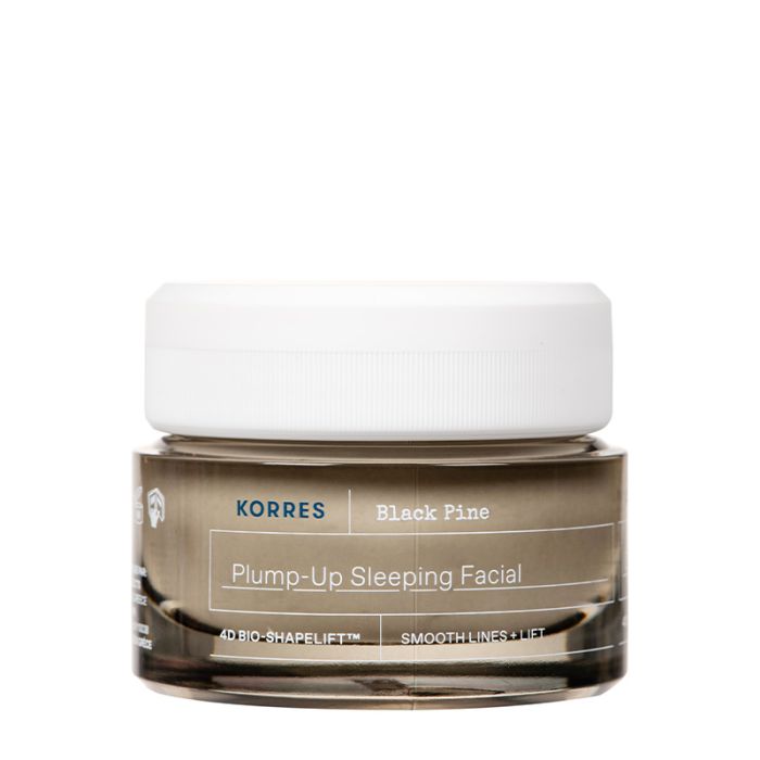 gorgeous Korres Black Pine 4D BioShapeLift™ Plump-up Sleeping Facial 40ml
