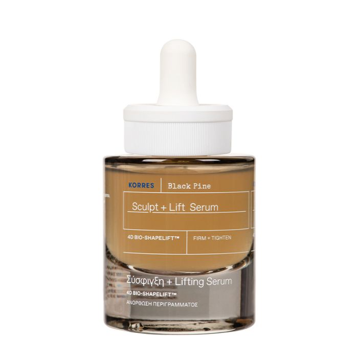 gorgeous Korres Black Pine 4D BioShapeLift™ Sculpt and Lift Serum 30ml
