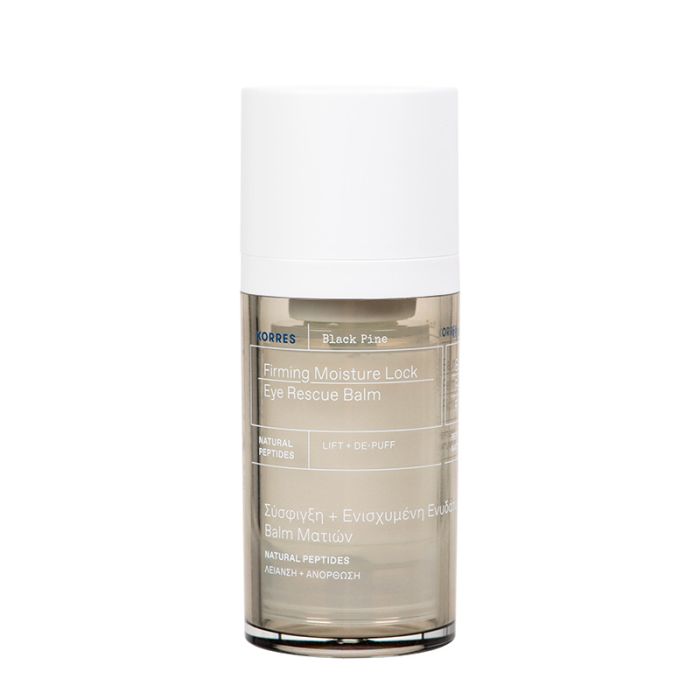 gorgeous Korres Black Pine 4D Eye Rescue Balm Firming Moisture Lock 40ml