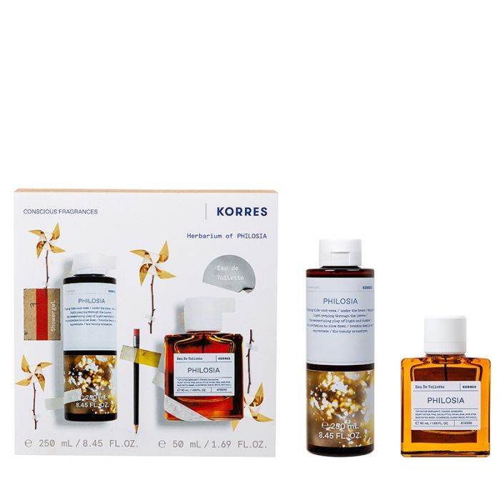 gorgeous Korres Gift Set Philosia Eau de Toilette 50ml & Showergel 250ml (Worth £54 )