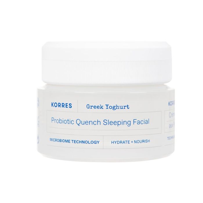 gorgeous Korres Greek Yoghurt Probiotic Quench Sleeping Facial 40ml