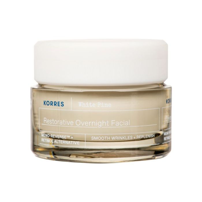 gorgeous Korres White Pine Restorative Overnight Facial Cream 40ml
