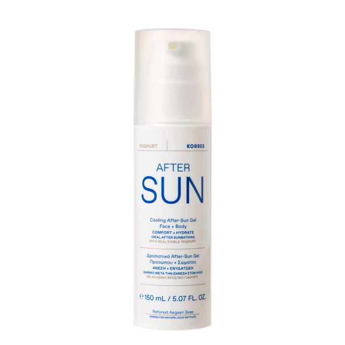 gorgeous Korres Yoghurt Cooling After-Sun Gel 150ml