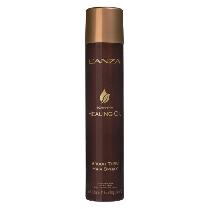gorgeous L'ANZA Keratin Healing Oil Brush Thru Spray 350ml