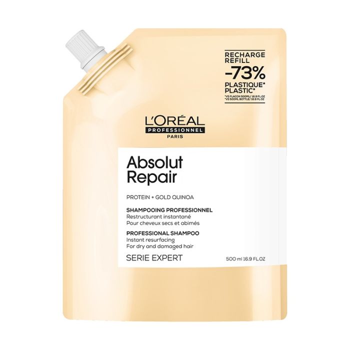 gorgeous L’Oréal Professionnel Absolut Repair Shampoo Refill Pack 500ml