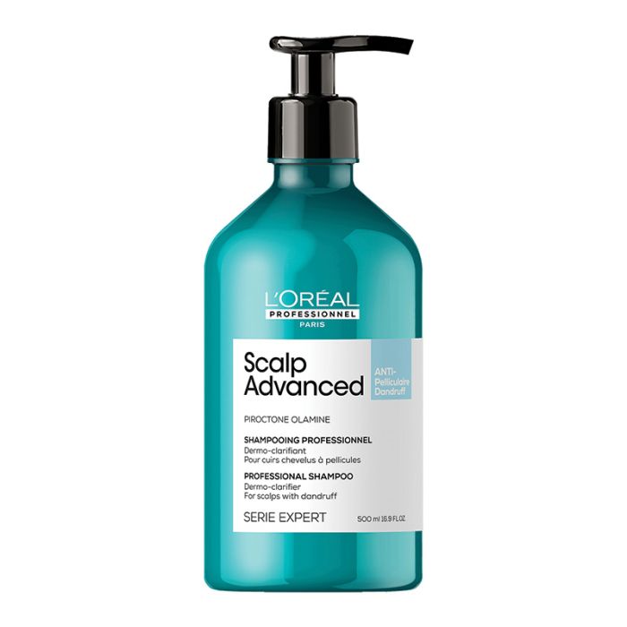 gorgeous L'Oréal Professionnel Serie Expert Scalp Advanced Anti-Dandruff Dermo-Clarifier Shampoo 500ml