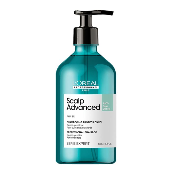 gorgeous L'Oréal Professionnel Serie Expert Scalp Advanced Anti-Oiliness Dermo-Purifier Shampoo 500ml