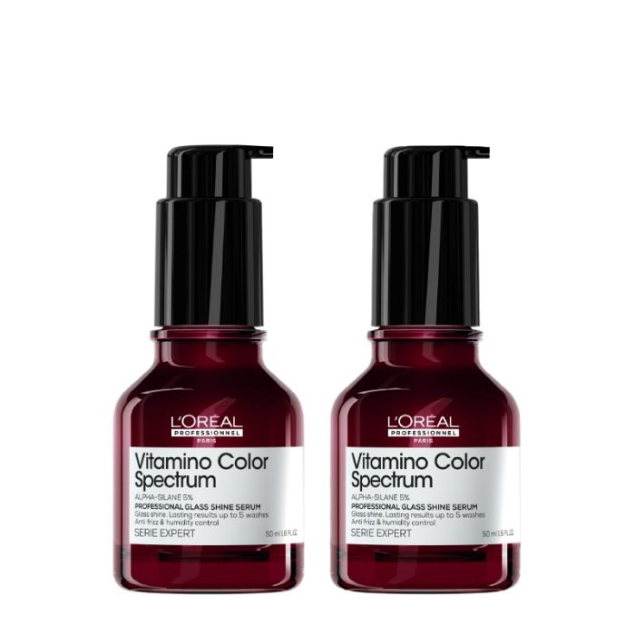 gorgeous L'Oréal Professionnel Vitamino Color Spectrum Glass Shine Serum 50ml Double