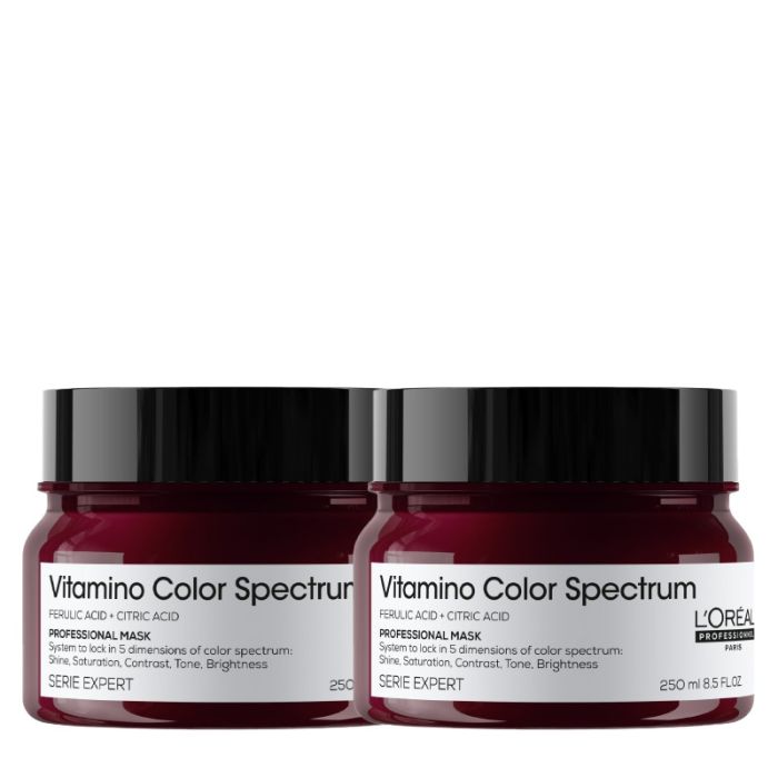 gorgeous L'Oréal Professionnel Vitamino Color Spectrum Rinse Off Hair Mask 250ml Double