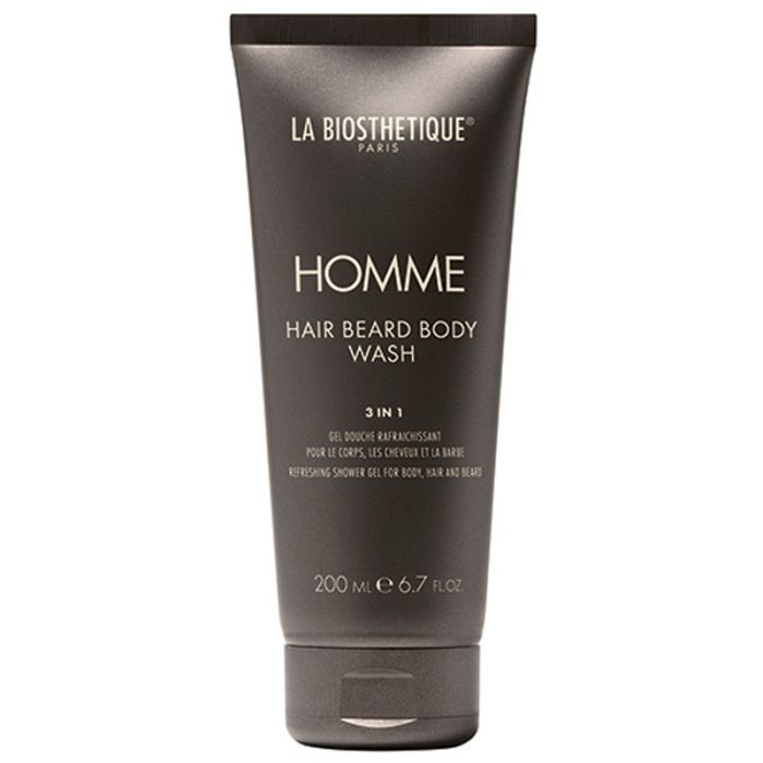 gorgeous La Biosthétique Homme Hair Beard Body Wash 200ml