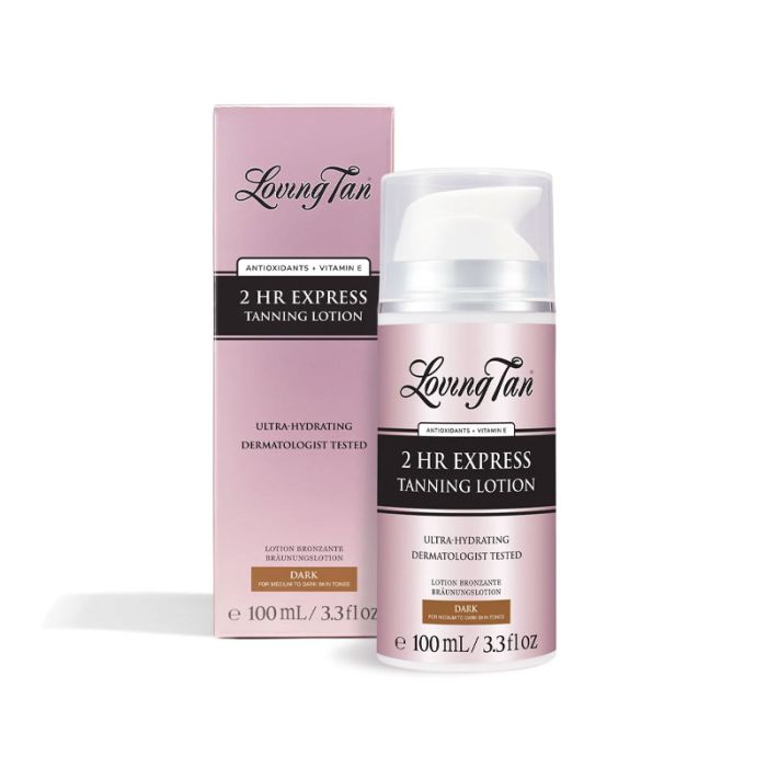 gorgeous Loving Tan 2 HR Express Tanning Lotion Dark 100ml