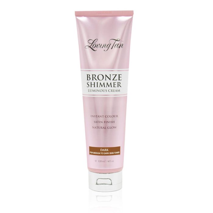 gorgeous Loving Tan Bronze Shimmer Luminous Cream Dark 120ml