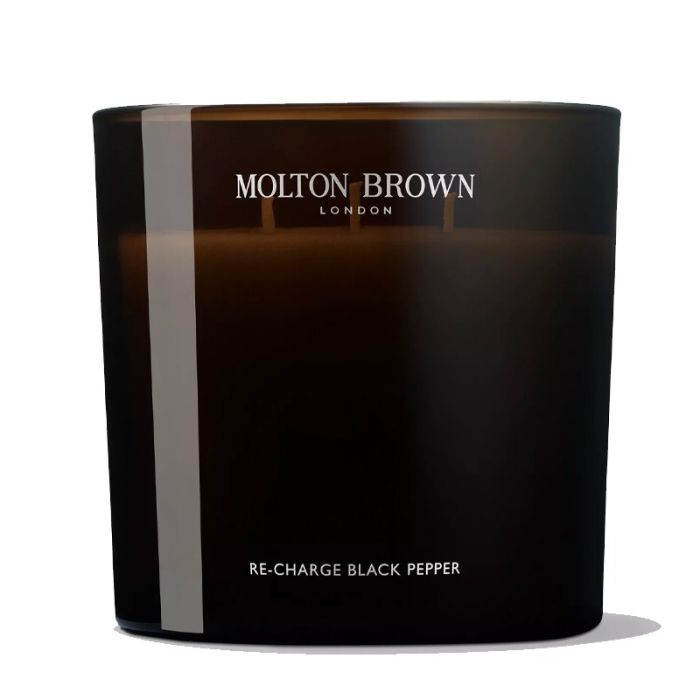 gorgeous Molton Brown Black Pepper Triple Wick Candle