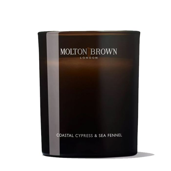 gorgeous Molton Brown Coastal Cypress Single Wick Candle