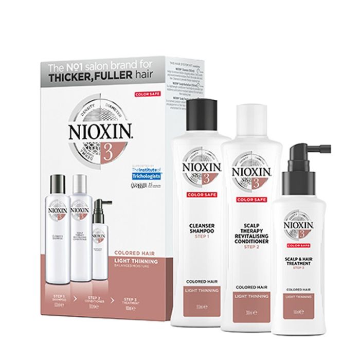 gorgeous Nioxin 3-Part Loyalty Kit System 3 Worth £61.40