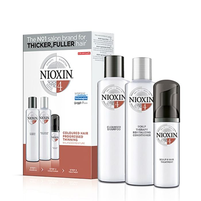 gorgeous Nioxin 3-Part Loyalty Kit System 4 Worth £61.40