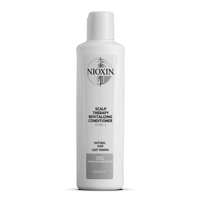 gorgeous Nioxin System 1 Scalp Therapy Revitalizing Conditioner for Natural Hair with Light Thinning 300ml
