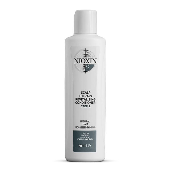 gorgeous Nioxin System 2 Scalp Therapy Revitalizing Conditioner for Natural Hair with Progressed Thinning 300ml