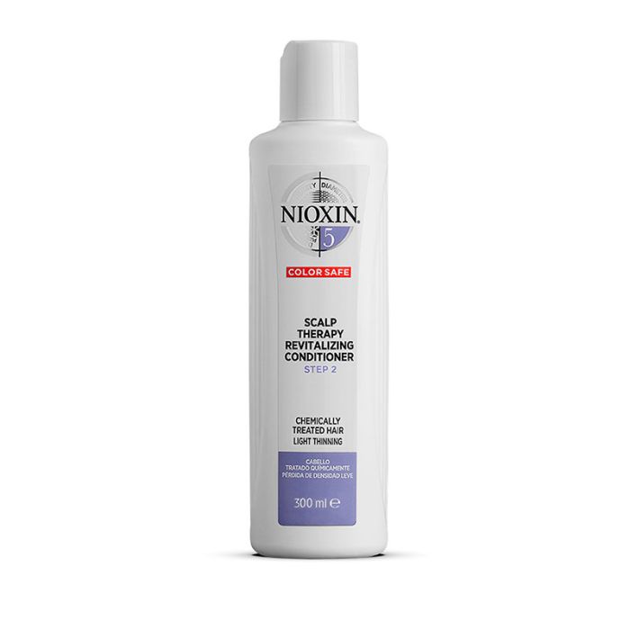 gorgeous Nioxin System 5 Scalp Therapy Revitalizing Conditioner for Chemically Treated Hair with Light Thinning 300ml