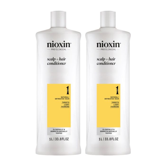 gorgeous Nioxin Systems Conditioner System 1 1000ml Double