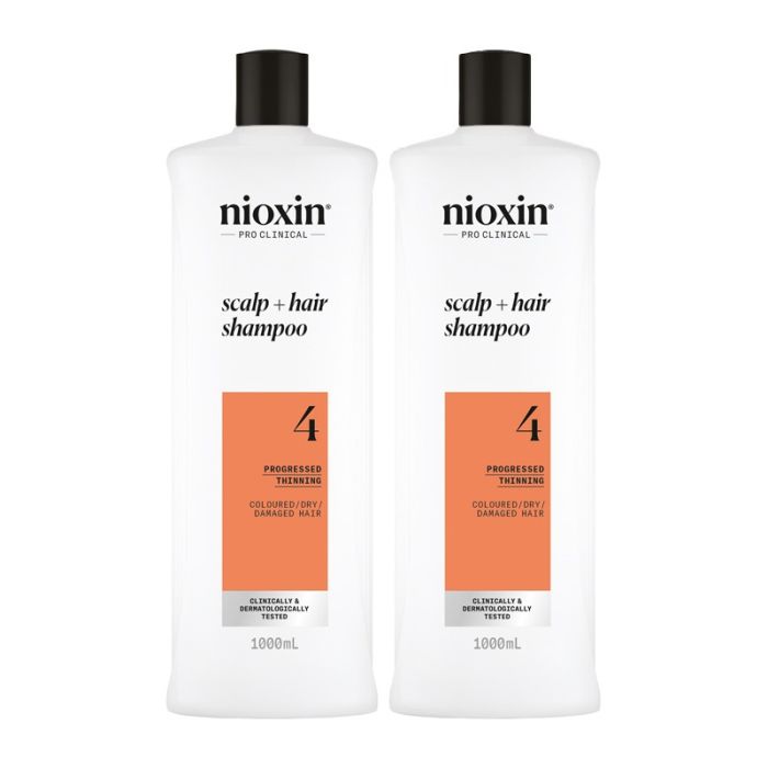 gorgeous Nioxin Systems Shampoo System 4 1000ml Double