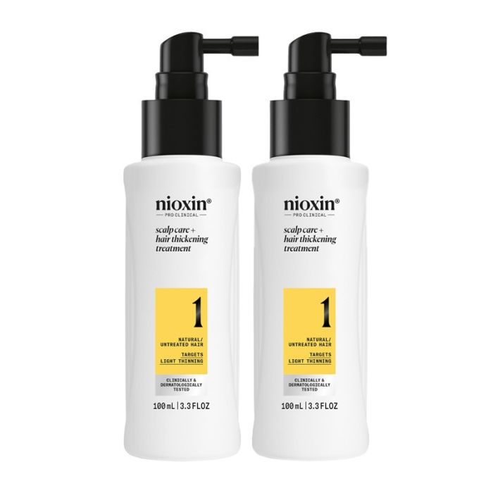 gorgeous Nioxin Systems Treatment System 1 100ml Double