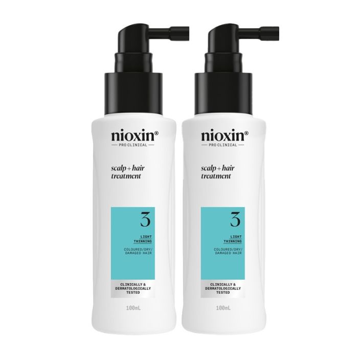 gorgeous Nioxin Systems Treatment System 3 100ml Double