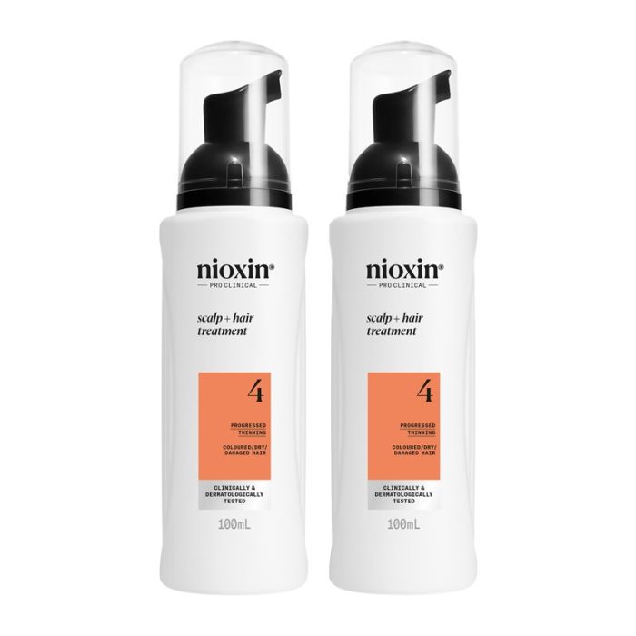 gorgeous Nioxin Systems Treatment System 4 100ml Double