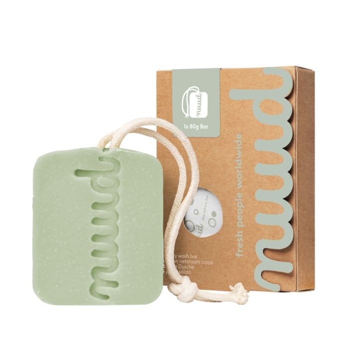 gorgeous Nuud Natural Vegan Body Wash Bar - The Refresh Bar - 80g