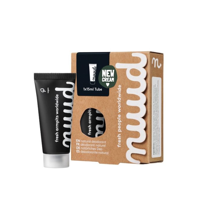 gorgeous Nuud Natural Vegan Deodorant Starter Black | new cream 15ml