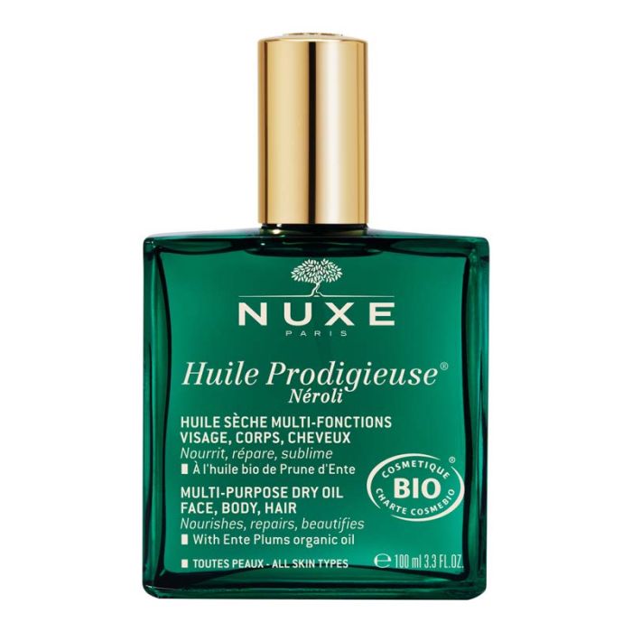 gorgeous NUXE Huile Prodigieuse Néroli Multi-Purpose Dry Oil for Face Body and Hair 100ml