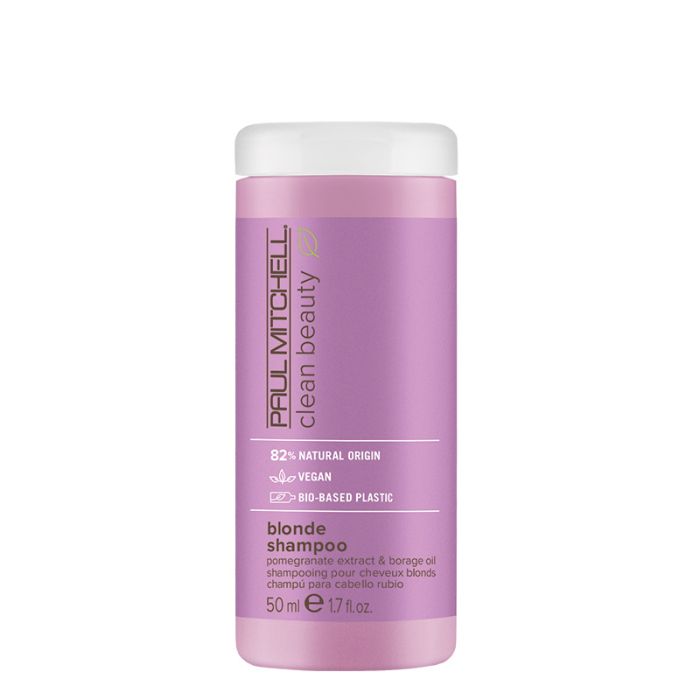 gorgeous Paul Mitchell Clean Beauty Blonde Shampoo 50ml
