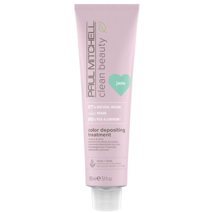 gorgeous Paul Mitchell Clean Beauty Color Depositing Treatment 150ml-Jade