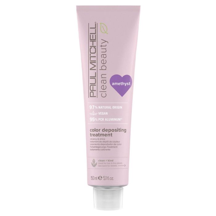 gorgeous Paul Mitchell Clean Beauty Color Depositing Treatment 150ml-Amethyst