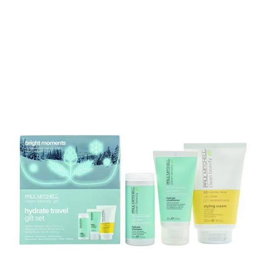 gorgeous Paul Mitchell Clean Beauty Hydrate Travel Gift Set