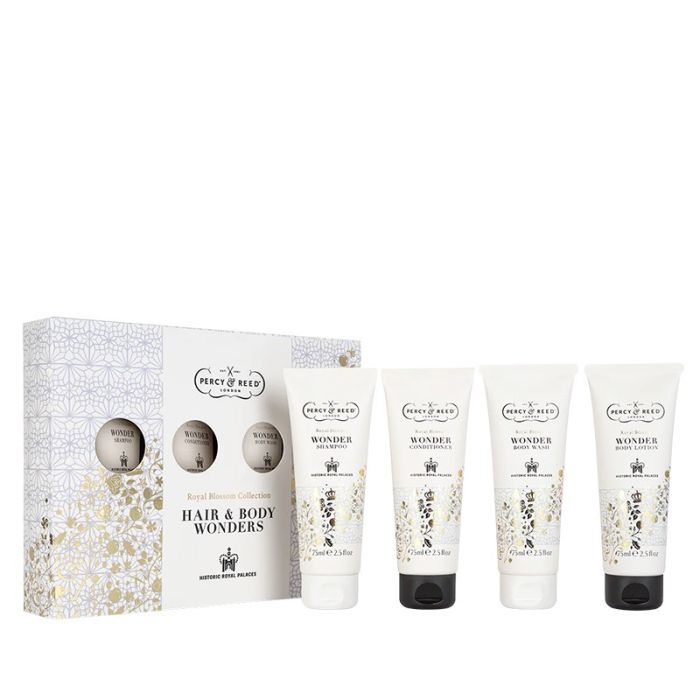 gorgeous Percy & Reed Royal Blossom Hair & Body Wonders Collection