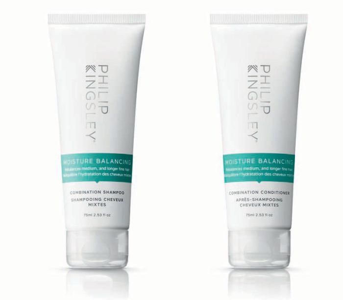 gorgeous Philip Kingsley Moisture Balancing Shampoo 75ml and Conditioner 75ml Duo