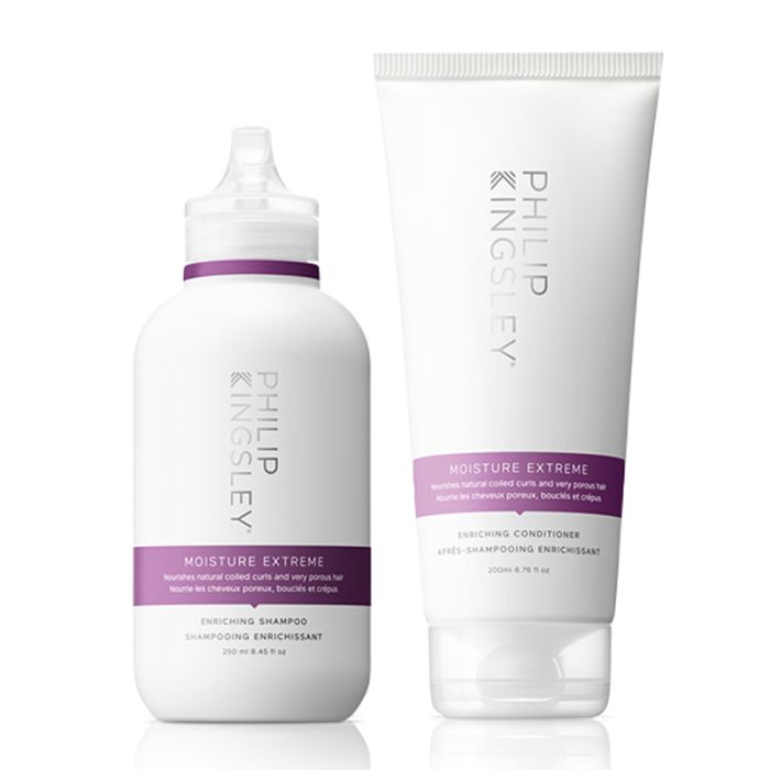 gorgeous Philip Kingsley Moisture Extreme Shampoo 250ml & Conditioner 200ml Duo