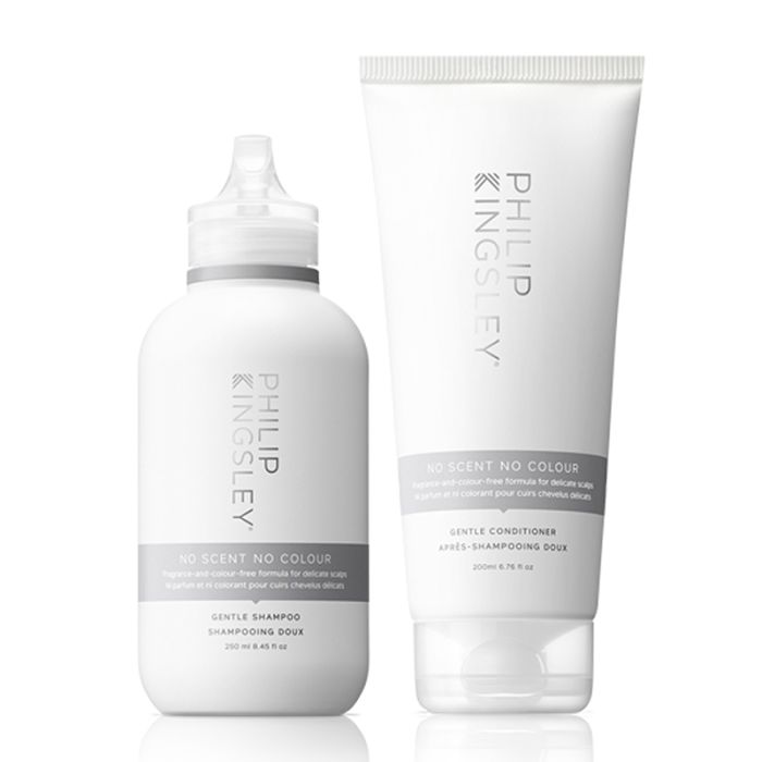 gorgeous Philip Kingsley No Scent No Colour Shampoo 250ml & Conditioner 200ml Duo