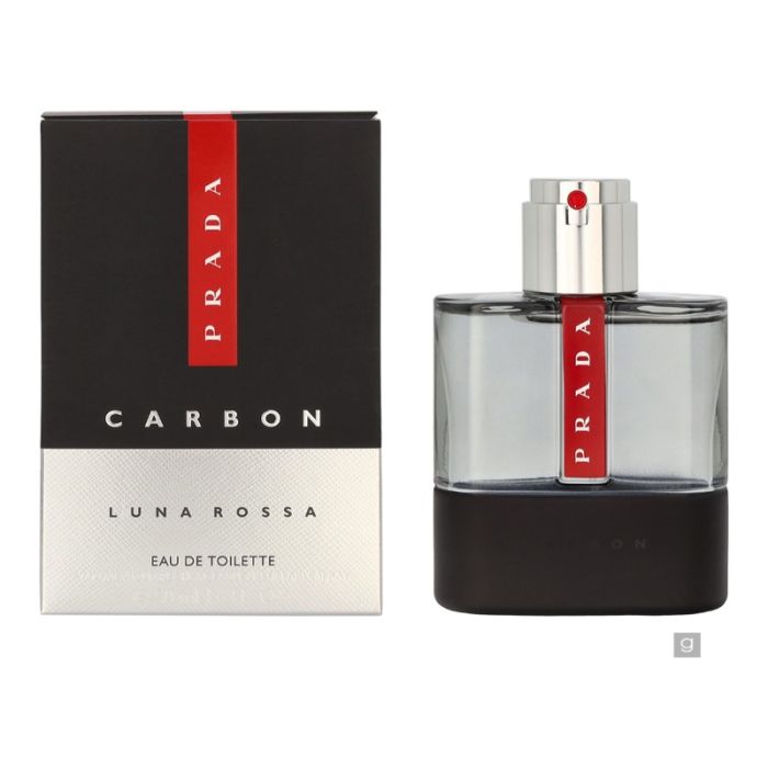 gorgeous Prada Luna Rossa Carbon Pour Homme Eau de Toilette Spray 50ml