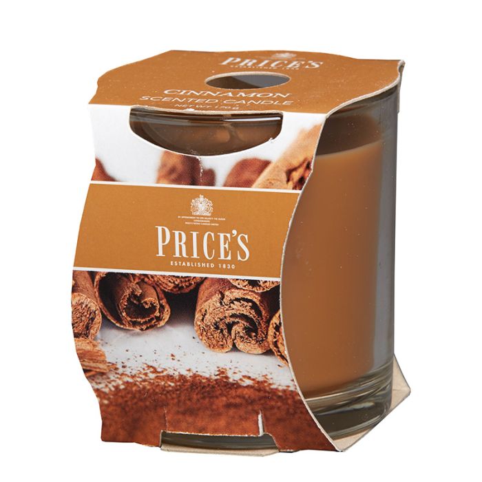 gorgeous Price's Candles Cluster Jar Candle - Cinnamon