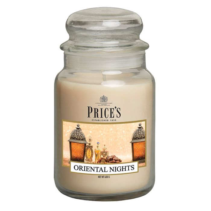 gorgeous Price's Candles Large Jar Candle - Oriental Nights